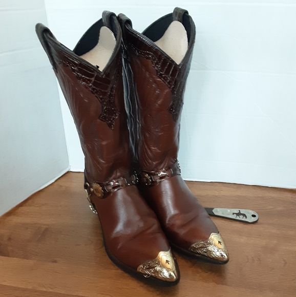 Other - Genuine Leather Cowboy Boots